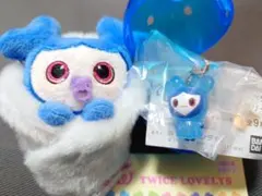 TWICE LOVELYS おくるみマスコット／めじるしアクセサリー／ツウィ