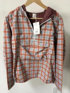 チェックアノラックパーカー