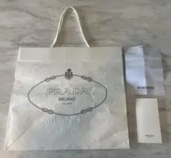 PRADA 紙袋 ショッパー 正規 付属品セット レシート付き 美品のサムネイル