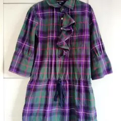 Ralph Lauren チェック柄ワンピース 130