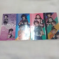 鬼滅の刃　LAWSON　クリアファイル　四枚セット