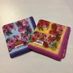【新品未使用】KENZO　ケンゾー　ハンカチ　花柄　2枚セット