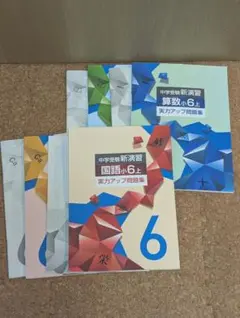 中学受験 新演習 国語 算数 社会 理科 解答と解説付属 確認テスト7冊