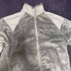 グレー フリース ジップアップジャケット メタルギアソリッド