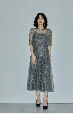 niana♡極美品 刺繍ボレロドレス