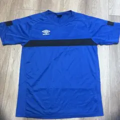 umbro サッカーウェア プラクティスシャツ ブルー