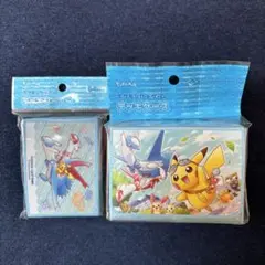 ポケカ ラティアス・ラティオスに乗って　デッキシールド & デッキケース