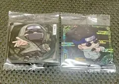 NARUTO忍界シールウエハース　油女シノ　２種2枚セット　未開封