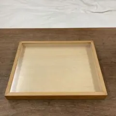 木製額縁 A4・B4サイズ対応 コレクションボックス　標本箱などに