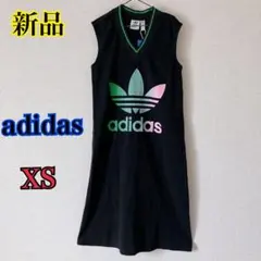 アディダスオリジナルス アディカラー 70s Vネックワンピース