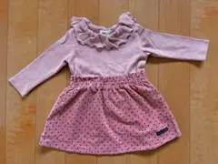 フリル付きワンピース 90サイズ