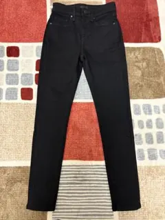 ユニクロ　ヒートテック　ウルトラストレッチスキニージーンズ61cmブラック