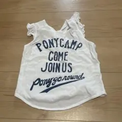 PONY GO ROUND ベビー ノースリーブ トップス XSのサムネイル