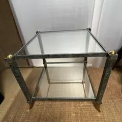 N様専用】サァラ麻布 オルセニゴ ガラス サイドテーブル コーヒー