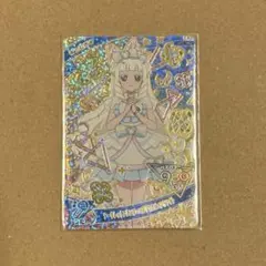 ひみつのアイプリ　カード　つむぎ　シークレットフレンズバズリウムピュアホワイト