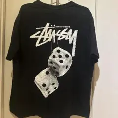 ステューシー　Stüssy サイコロ Tシャツ　Mサイズ　白 黒
