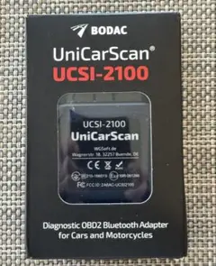 新同品 BODAC UniCarScan UCSI-2100 OBD2アダプター Amazon.co.jp: BODAC UniCarScan UCSI-2100 OBD2 Bluetooth 4.0