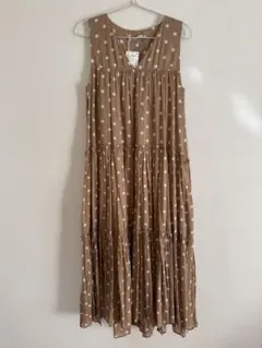 【ne Quittez pas】 ドットマキシワンピース