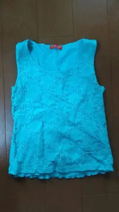 Corso Rosso ターコイズ ノースリーブ サイズL レディース