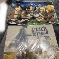 進撃の巨人　一番くじ　ビジュアルマット　ポスター　ポストカード　セット　リヴァイ