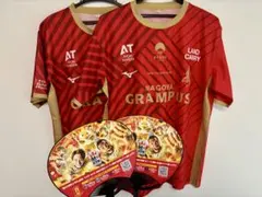 鯱の大祭典（名古屋グランパス サッカーシャツ 2枚セット）