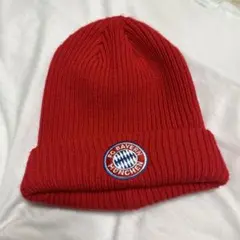 FCバイエルン・ミュンヘン ニット帽 レッド