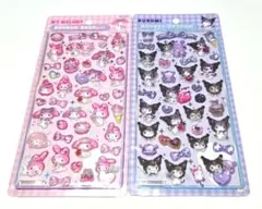 マイメロディ クロミ ボンボンドロップシール 2枚セット