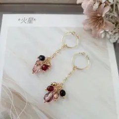 *火星　イヤーカフ　セット　ハンドメイド*
