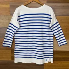 ORCIVAL オーシバル ボートネック ボーダー 7分袖 T-sh Tシャツのサムネイル