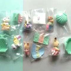 シルバニア　赤ちゃん家具コレクション　ゆめいろマーメイド　全6種　コンプリート