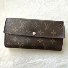 Louis Vuitton モノグラム長財布　茶色
