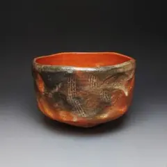 松井構成　萃瓷練上黒地酒盃最晩年作 松井構成 萃瓷練上黒地酒盃最晩年作 - メルカリ