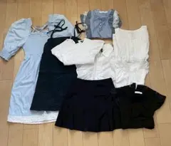 イ*イ様 女の子140-150のまとめうり9点　H&M、ZARA、GRLワンピー
