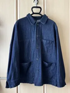 中古：無印良品　デニム・カバーオール（サイズM）