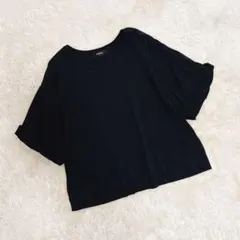 theory セオリー 半袖トップス Tシャツ ブラック Sのサムネイル