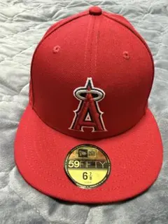New Era 59FIFTY レッドキャップ MVP 2023年　サイン入り New Era 59FIFTY レッドキャップ MVP 2023年 サイン入り - メルカリ