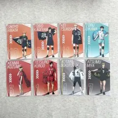 ハイキュー‼︎ プラザ　購入特典　ポストカード　コンプリートセット