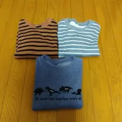 まとめ売り 130 裏起毛 トレーナー 男の子