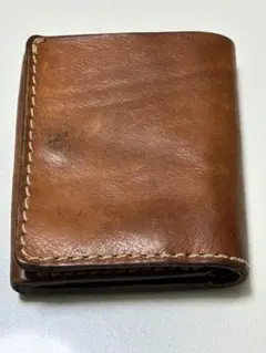 【格安出品】ラッキージョン長財布（美品） LUCKY JOHN ラッキージョン 長財布 ブラウン - 中古財布