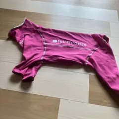 ピンクの犬服
