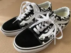 《未使用レア》VANSヴァンズSKULLSスカルオールドスクールバンズスニーカー