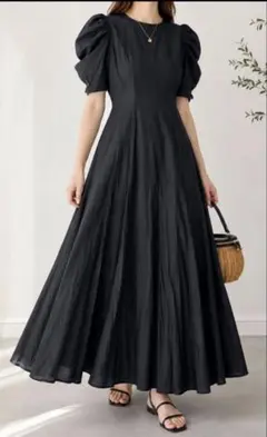 MARIHA セレナーデ ドット マキシ ロング フレア ワンピース | Mercari