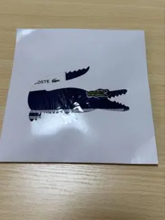 LACOSTE ラコステ ハンカチ 新品　青　ブルー系