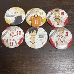 アニメキャラクター缶バッジセット 9個