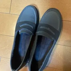 HUNTER 黒 ローファー UK 5 24.0~24.5