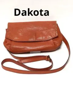 ［良品］Dakota レザー ショルダーバッグ
