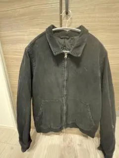 コーデュロイ ブラック ジャケット