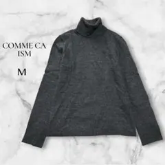 COMME CA ISM 컴사이즈 M 사이즈 긴팔 터틀넥 니트