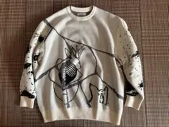 【半額】KIDILL rurumu: レオパード柄 ニットセーター ドローコード Amazon | [Bolan Verl] 5色 レオパード柄 ニット ドルマン