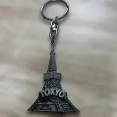 昭和レトロ　東京タワー 観光記念キーホルダー